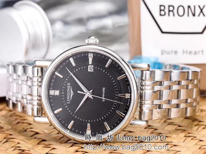 LONGINES浪琴 經典大三針 全自動機械 精品男士腕表 WSS0331